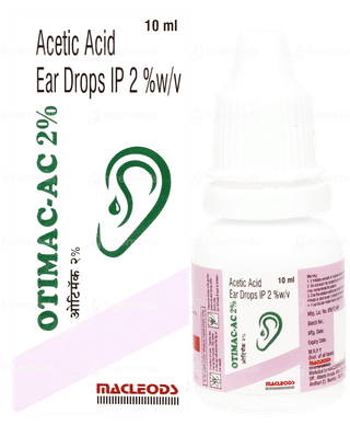 Otimac Ac 2% Ear Drops 10ml
