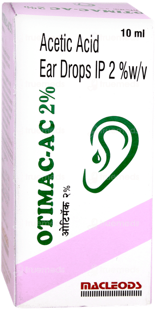 Otimac Ac 2% Ear Drops 10ml