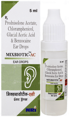 Mixbiotic Ac Ear Drops 5ml