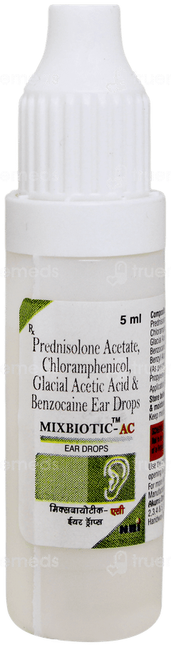 Mixbiotic Ac Ear Drops 5ml