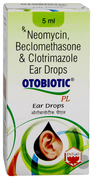 Otobiotic Pl Ear Drops 5ml