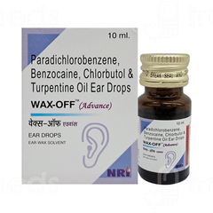 Wax Off Advance Ear Drops 10ml