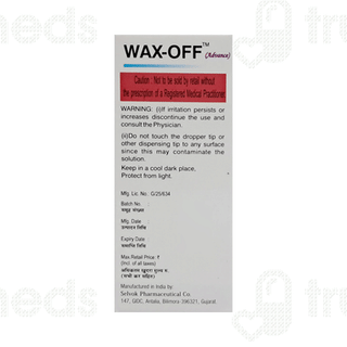 Wax Off Advance Ear Drops 10ml