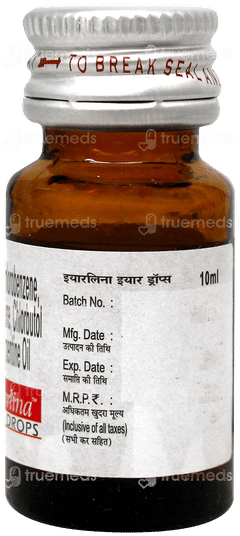 Earlina Ear Drops 10Ml