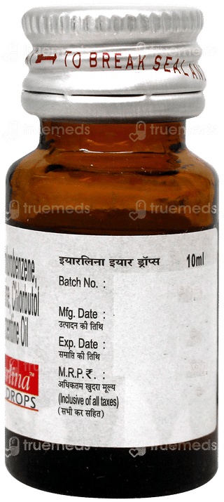 Earlina Ear Drops 10Ml