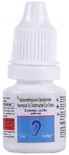 Earwel Ultra Ear Drops 5ml