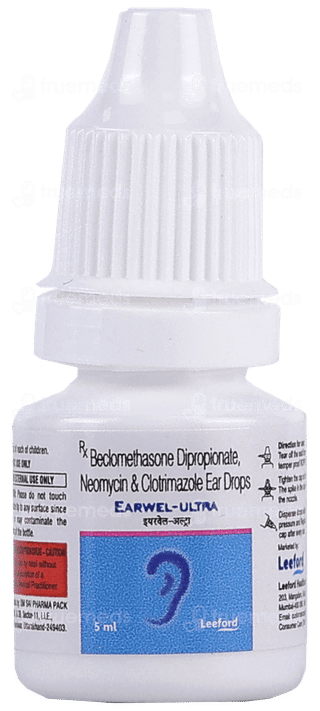 Earwel Ultra Ear Drops 5ml