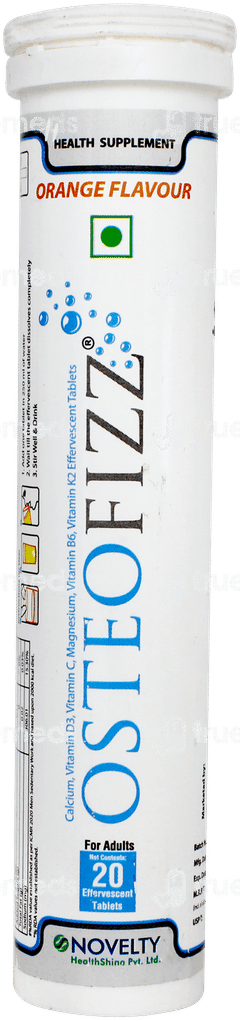 Osteofizz Orange Flavour Effervescent Tablet 20