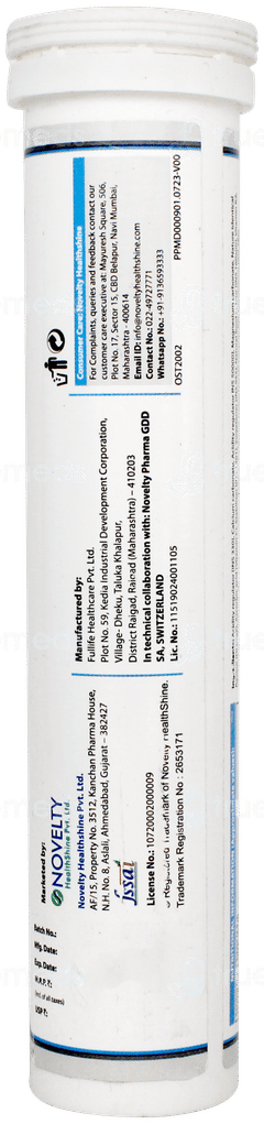 Osteofizz Orange Flavour Effervescent Tablet 20