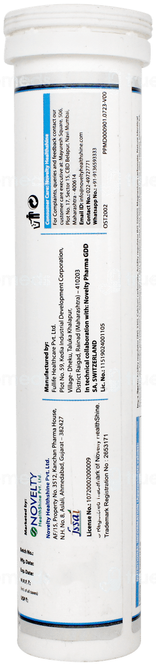 Osteofizz Orange Flavour Effervescent Tablet 20