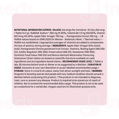 Healthkart Hk Vitals Apple Cider Vinegar 750mg Watermelon Flavour Effervescent Tablet 15