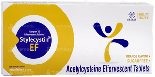 Stylecystin Ef Orange Flavour Sugar Free Tablet 10