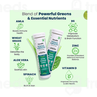 Geofit Whole Greens Effervescent Tablet 15