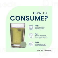 Geofit Whole Greens Effervescent Tablet 15