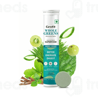 Geofit Whole Greens Effervescent Tablet 15