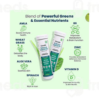 Geofit Whole Greens Effervescent Tablet 15