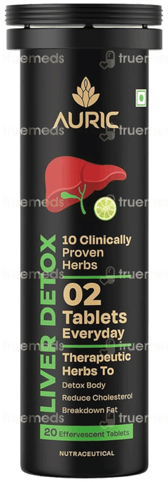 Auric Liver Detox Effervescent Tablet 20 Auric Liver Detox Effervescent Tablet 20