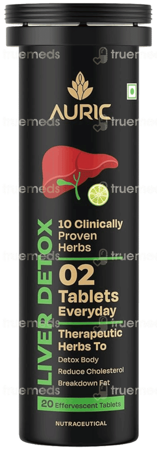 Auric Liver Detox Effervescent Tablet 20