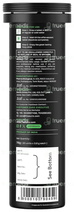 Auric Liver Detox Effervescent Tablet 20