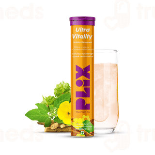 Plix Ultra Vitality Orange Burst Effervescent Tablet 15