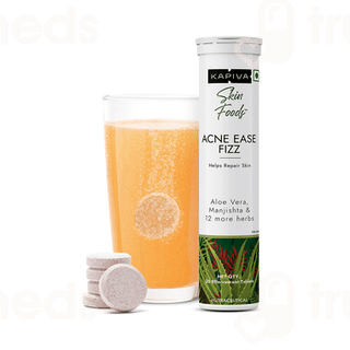 Kapiva Skin Foods Acne Ease Fizz Effervescent Tablet 20