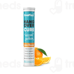 Evafizz Hangover Cure Orange Effervescent Tablet 16