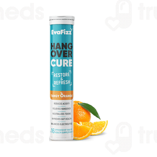 Evafizz Hangover Cure Orange Effervescent Tablet 16