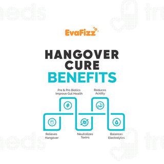 Evafizz Hangover Cure Orange Effervescent Tablet 16