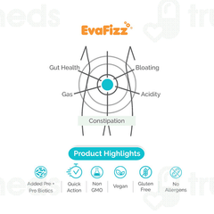 Evafizz Hangover Cure Orange Effervescent Tablet 16