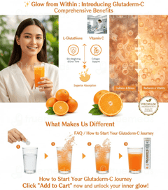 Glutaderm C Orange Flavour Effervescent Tablet 15