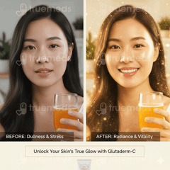 Glutaderm C Orange Flavour Effervescent Tablet 15