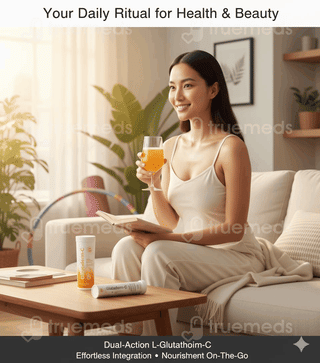 Glutaderm C Orange Flavour Effervescent Tablet 15