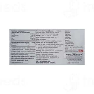L Carno Shine Effervescent Tablet 10
