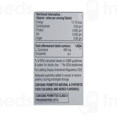 L Carno Shine Effervescent Tablet 10
