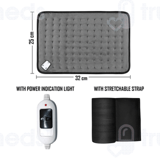 Mcp Grey Electric Heating Pad 1
