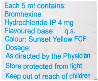 Bromhexine Elixir 120Ml