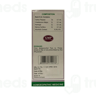 Wheezal Kalmegh Elixir 450ml