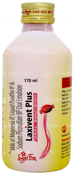 Laxivent Plus Sugar Free Emulsion 170ml