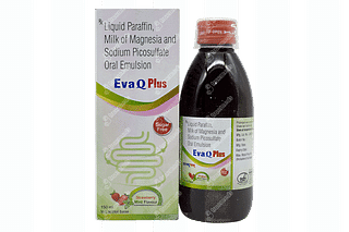 Evaq Plus Strawberry Mint Flavour Sugarfree Emulsion 150 ML