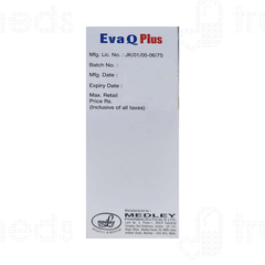Eva Q Plus Strawberry Mint Flavour Sugar Free Emulsion 150ml
