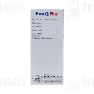 Eva Q Plus Strawberry Mint Flavour Sugar Free Emulsion 150ml
