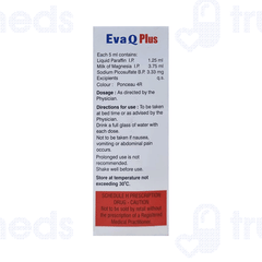 Eva Q Plus Strawberry Mint Flavour Sugar Free Emulsion 150ml