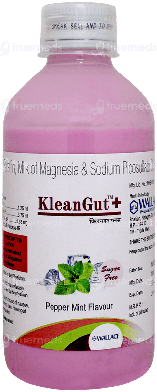 Kleangut + Pepper Mint Flavour Sugar Free Emulsion 200ml