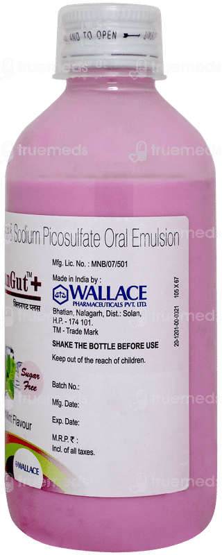 Kleangut + Pepper Mint Flavour Sugar Free Emulsion 200ml