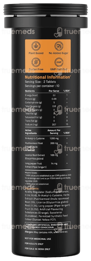 Auric Lung Detox Effervescent Tablet 20