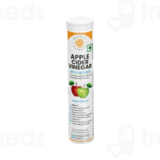 Orange Packets Apple Cider Vinegar With Mother Apple Flavour Effervescent Tablet 20