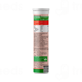 Fast&Up Acv+Carnitine Lemon Flavour Zero Sugar Effervescent Tablet 15