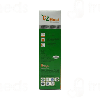 Cz Must Vitamin C 500Mg Orange Flavour Sugar Free Effervescent Tablet 20