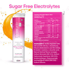 Ethiglo Et Orange Flavour No Added Sugar Effervescent Tablet 15