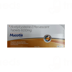 Mucotis Orange Flavour Sugar Free Effervescent Tablet 10 Mucotis Orange Flavour Sugar Free Effervescent Tablet 10